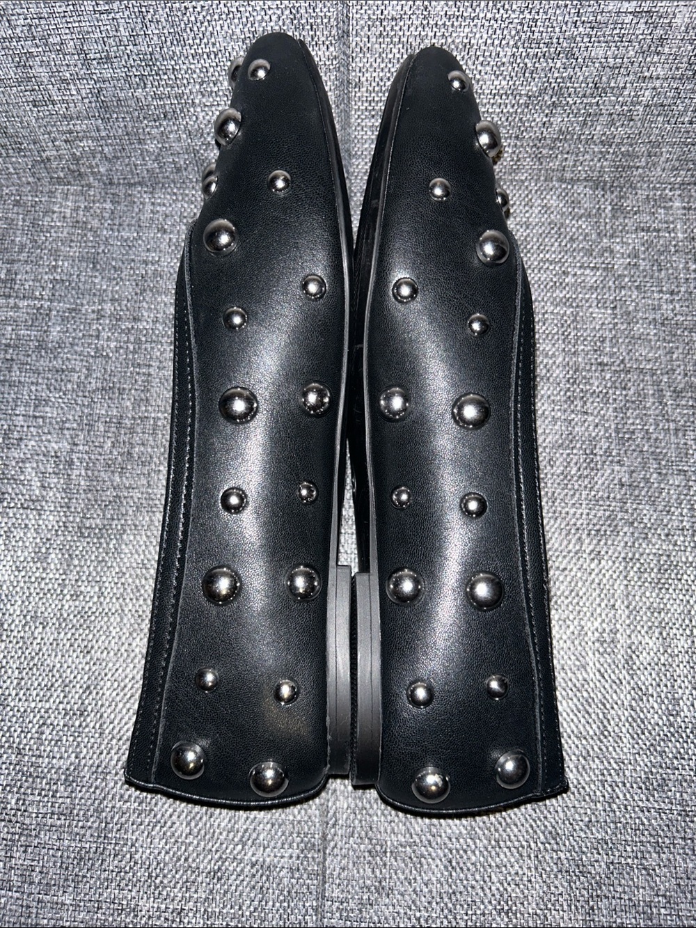 NEW - a new day Black Studded Ballet Flats - Picture 6 of 9